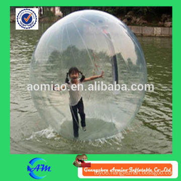 Waterproof human water bubble ball, walk on water plastic ball for kids